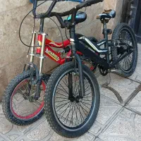 دو دوچرخه هامر سایز ۱۶ و رامبو سایز ۲۰