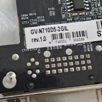 کارت گرافیک گیگابایت DDR5 2G نو|قطعات و لوازم جانبی رایانه|ارومیه, |دیوار