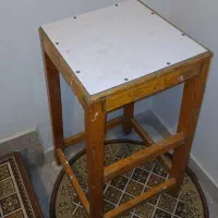 چهارپایه چوبی چوب راش