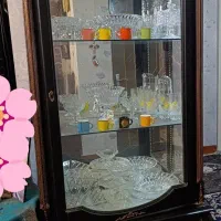 بوفه ( ویترین)  دوتکه زیر قیمت