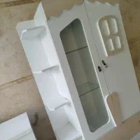 وسایل منزل سرویس چوب آئینه شمعدان گنجه