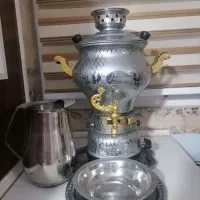 سماور نو با کلیه متعلقات