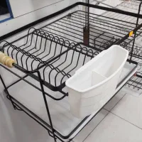 سبد آبچکان کنار سینک در دزفول|آبچکان و نظمدهنده ظروف|دزفول, |دیوار