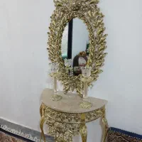 اینه و شمدان ومیز برنزی