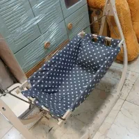 گهواره سنتی چوبی فلزی تاشو مسافرتی میلاد سیسمونی|اسباب و اثاث بچه|تهران, عبدل‌آباد|دیوار