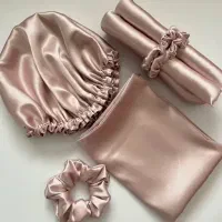 اسکرانچی ساتن ،کرلی ساتن  سرویس خواب ساتن