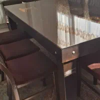 میز نهار خوری 8 نفره + یکدست مبل 7 نفره|میز و صندلی غذاخوری|پردیس, فاز ۸|دیوار