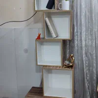 کتابخانه  قفسه  شلف|کتابخانه، شلف، قفسه‌های دیواری|اهواز, کوی مهدیس|دیوار