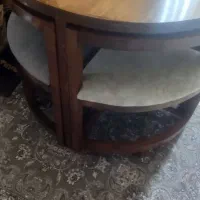 میز ناهار خوری ۶ نفره کم جا فروش فوری