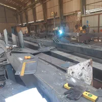 اجرای اسکلت فلزی جوشی وپیچ ومهره