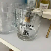 لیوانِ شیشه ای بطری نوشیدنی خارجی اورجینال و آنتیک|ظروف سرو و پذیرایی|شهریار, شهریار|دیوار