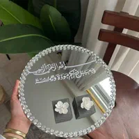 سینی حلقه نامزدی|صنایع دستی و سایر لوازم تزئینی|زابل, |دیوار