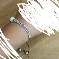 دستبند چرم ومکرومه|بدلیجات|همدان, |دیوار