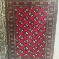 قالیچه ترکمن لاکی خوش رنگ ۱/۵ذرع