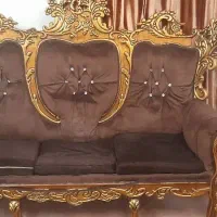 مبلمان استیل ۷ نفره به همراه نهارخوری ۶ نفره