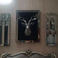 تابلو آینه گوزن
