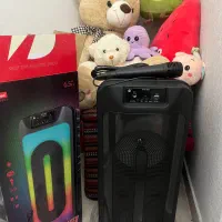 اسپیکر بزرگ همراه با میکروفون