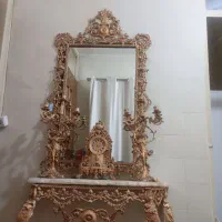 آینه و شمعدان فلزی|آینه|شهرکرد, |دیوار