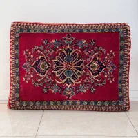 پشتی دست باف