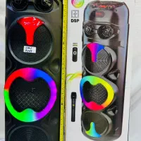 اسپیکر یکمتری سه ساب با میکرفن بیسیم