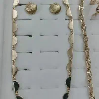 گردنبند گوشواره دستبند بسیار شیک وژورنالی