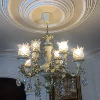 ۴عدد لوستر ۵شعله دوبل طرح فرشته