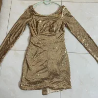 پیرهن پولکی مجلسی سایز۳۶/۳۸