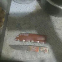 چاقو  لیلی و مجنون با غلاف چرمی