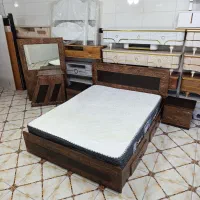 سرویس تخت و خواب دو نفره در حد صفر