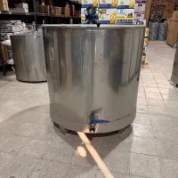 دیگ پخت شیر حلیم پاتیل پروسس تانک مخزن استیل 1000