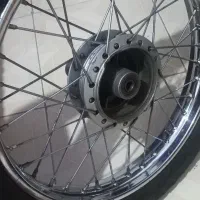 چرخ عقب و چرخ  جلو موتور هندا