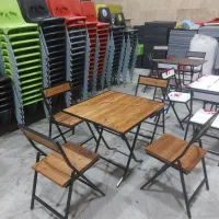 صندلی تاشو  پی وی سی،کافه ،فست‌فود، باغ،ویلا