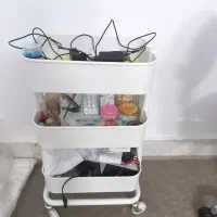 ترولی. صندلی استادکار.دستگاه تتو.روپوش کار