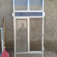 چهار پنجره آلمینیوم در ابعاد ۱ × ۲/۲۰سانت با شیشه|مصالح و تجهیزات ساختمان|نیمبلوک, |دیوار