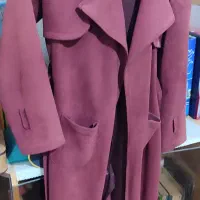 پالتو فوتر زرشکی البالویی