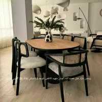 ارزانترین میز نهارخوری چوبی راحت صندلی