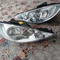 چراغ جلو 206 کروز و پخش فابریکی