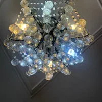 لوستر کریستالی|لوستر و چراغ آویز|تهران, صد دستگاه|دیوار