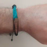 دستبند و گردنبند چوب و رزین