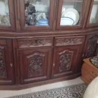 کنسول ۴ درب ۲ کشو ۴درب شیشه‌ای|بوفه، ویترین، کنسول|تهران, شمس‌آباد|دیوار
