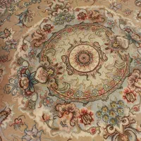 فرش دایره دستبافت ۳×۳|فرش|تهران, مدائن|دیوار