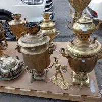 سماورهای ذغالی برنز خالص باقیمت مناسب