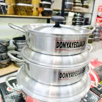 سرویس ست 3 تابه روحی همراه بادرب اونم بصورت کیلوی|ظروف پخت‌وپز|قم, علی آباد سعدگان|دیوار