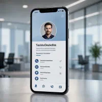 ساخت کارت ویزیت دیجیتال و کد USSD