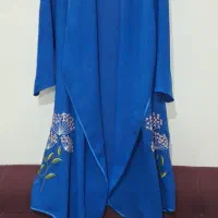 مانتو مجلسی گلدوزی شده