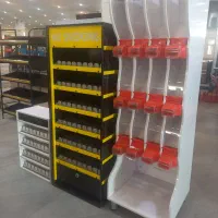 فروش قفسه فلزی و تمام تجهیزات فروشگاه