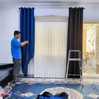 پرده اماده اقتصادی قسطی|پرده، رانر، رومیزی|بهبهان, |دیوار