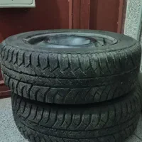 لاستیک پژو گل برفی لاسا سایز 15 با رینگ|قطعات یدکی و لوازم جانبی|سردشت, |دیوار