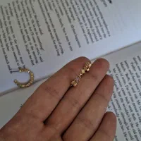 گوشواره آبکاری طلا