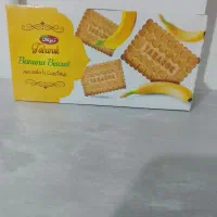 بسکویت خوشمژه حراج برای بچه ها باطعم موز